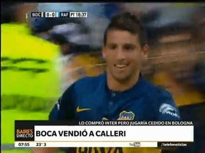 Acuerdo por el pase de Calleri al Inter de Milán