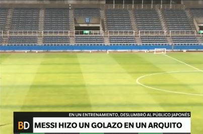 El gol de Messi que enloqueció a los japoneses