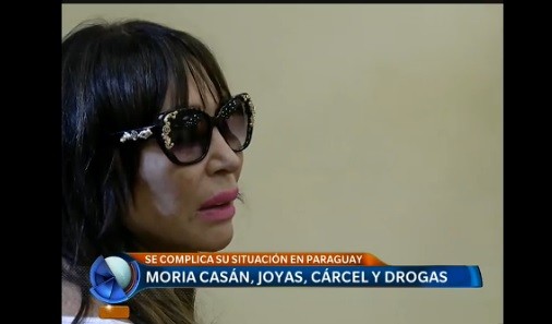 Se complica la situación de Moria Casán en Paraguay