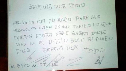 Cayó el "Gato negro", el ladrón "agradecido" de Misiones