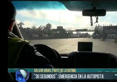 "30 segundos": emergencia en la autopista