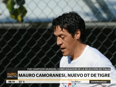 Mauro Camoranesi es el nuevo técnico de Tigre