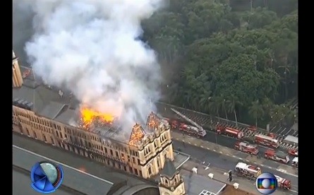 Incendio en Brasil: un muerto