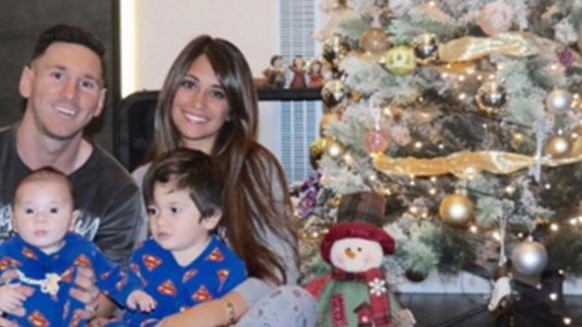 Messi llegó al país para pasar la Navidad en Rosario