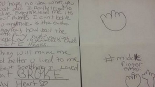 La furiosa carta de una nena al enterarse la verdad sobre Papá Noel