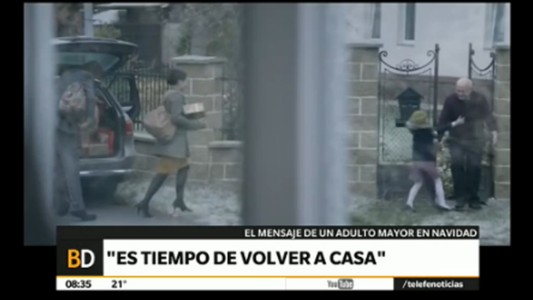 El emotivo mensaje de un adulto en Navidad