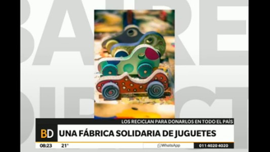 Una fábrica solidaria de juguetes