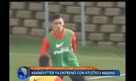 Kranevitter ya entrenó con Atlético Madrid