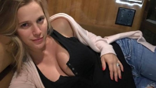 Luisana Lopilato calentó las redes: pancita de 8 meses, escote hot y sin maquillaje