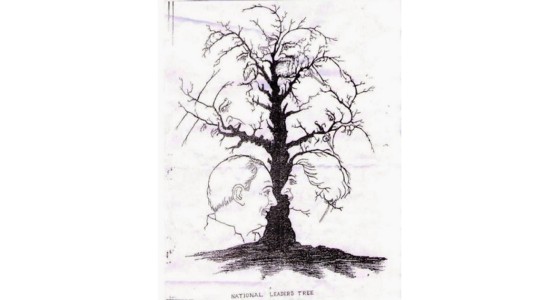 Acertijo viral: ¿cuántas caras podés ver en este árbol?