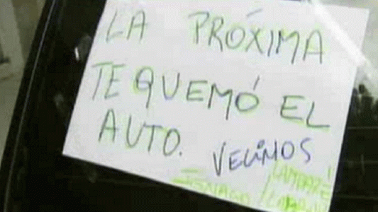Le rompieron el auto porque la alarma sonó 12 horas seguidas
