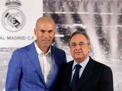 Zinedine Zidane es el nuevo técnico del Real Madrid