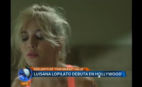 Luisana Lopilato debuta en Hollywood