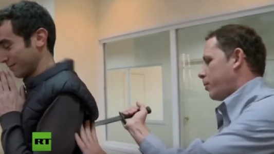 La prueba del chaleco anticuchillos que terminó mal