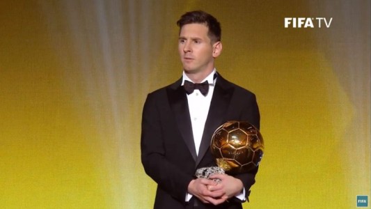 Messi sigue haciendo historia: ganó su quinto Balón de Oro