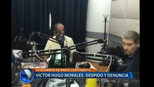Víctor Hugo Morales anunció al aire que lo echaron de Radio Continental