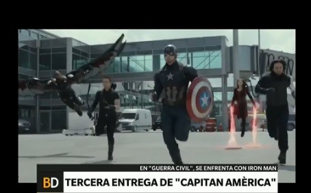 Tercera entrega de "El Capitán América"
