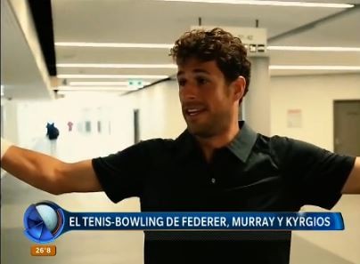 El tenis-bowling de Federer, Murray y Kyrgios