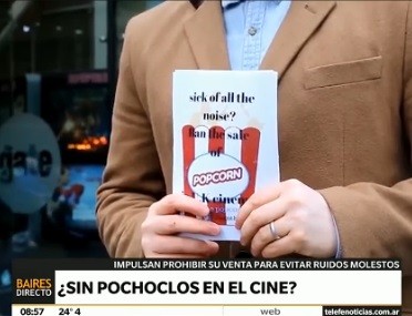¿Sin pochoclos en el cine?