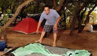 Conocé al campeón del armado de carpas