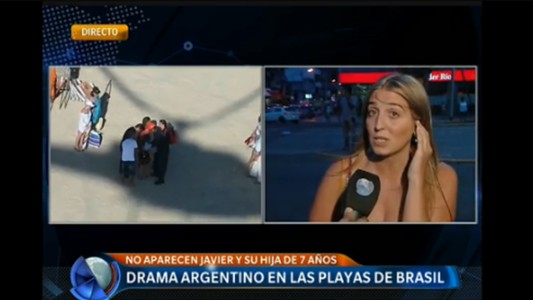 Drama argentino en las playas de Brasil