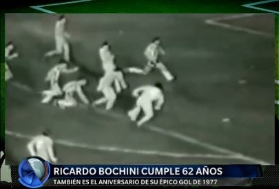 Ricardo Bochini cumplió 62 años