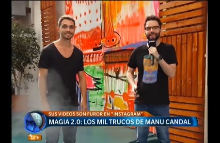 Te presentamos los mil trucos de Manu Candal, el "mago" de Instagram