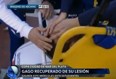 Gago, recuperado de su lesión