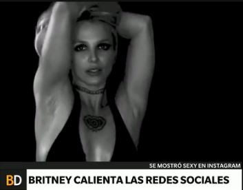 Britney calienta las redes sociales
