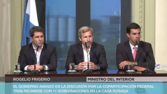 Frigerio, tras la reunión con gobernadores del PJ: "Hay que transferir más recursos a las provincias"