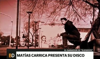 Matías Carrica presenta su disco