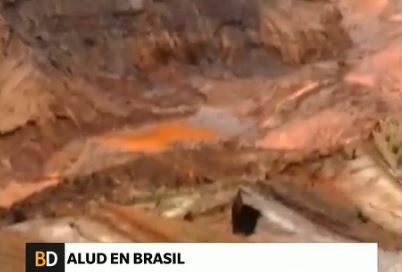 Alud en Brasil, esta vez sin víctimas