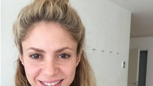 Shakira, otra famosa que se animó a la foto sin maquillaje