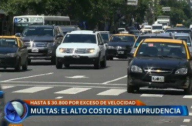 Multas: el alto costo de la imprudencia