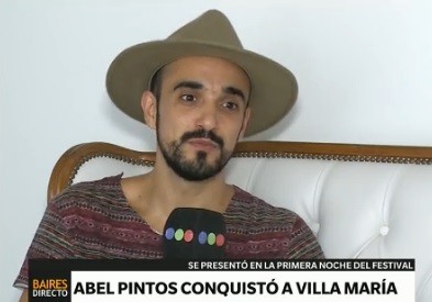 El chico del doble platino: Abel Pintos enamoró al público de Villa María