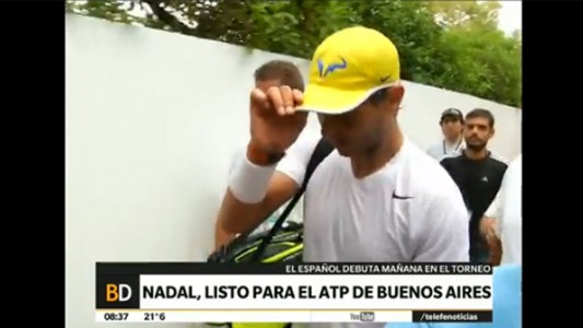 Nadal listo para el ATP de Buenos Aires