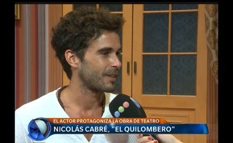 Nicolás Cabré, "El quilombero"
