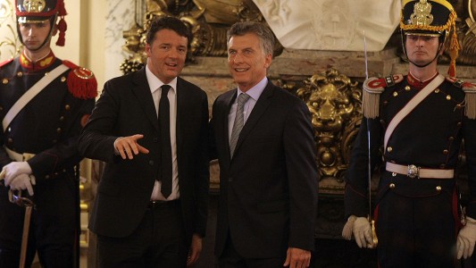 Macri y Renzi acordaron "tender puentes" para generar inversiones