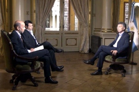 Macri con periodistas franceses: habló sobre todos los temas