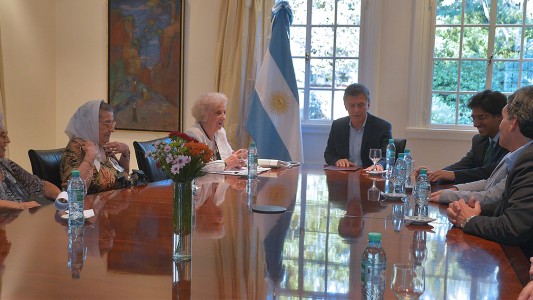 Carlotto, tras la reunión con Macri: "Todo diálogo que comienza es positivo"
