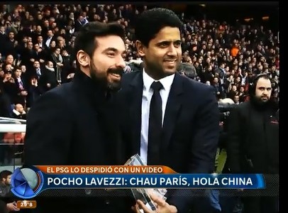 "À bientôt, Pochó": la despedida de Lavezzi