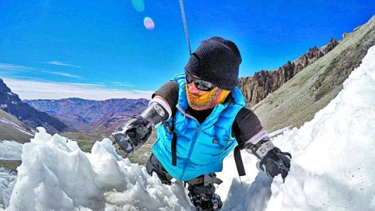 El hombre sin pies ni manos que hizo cumbre en el Aconcagua