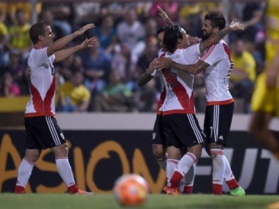 River goleó en Venezuela y empezó con firmeza su paso por la Libertadores