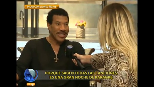 Telefe Noticias, a solas con Lionel Richie