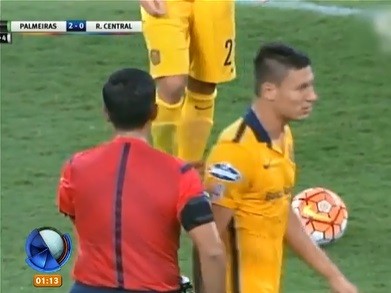 Central intentó y no pudo: perdió 2 a 0 con Palmeiras