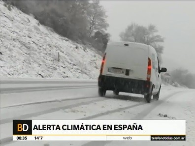 Alerta climática en España