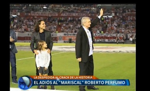 El adiós al "Mariscal" Perfumo