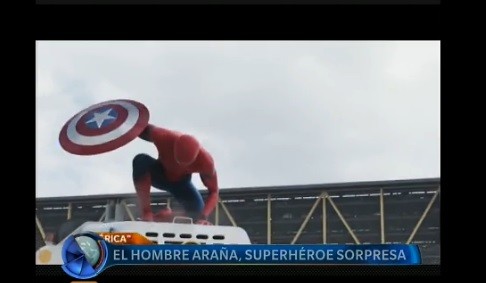 Sorpresiva aparición del Hombre Araña en el adelanto de la nueva película del Capitán América