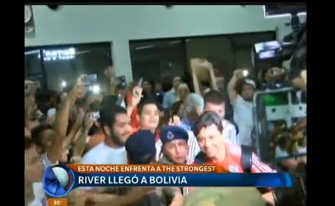 Así llegó River a Bolivia