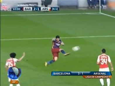 El tridente ofensivo puso al Barça en cuartos de la Champions